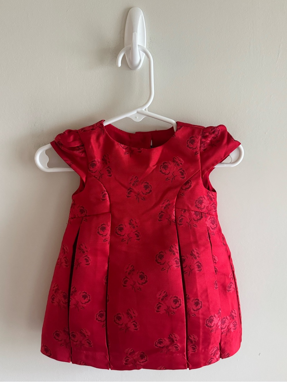 NWOT Janie and Jack Rose Print Dress-Size 3 to 6 Months